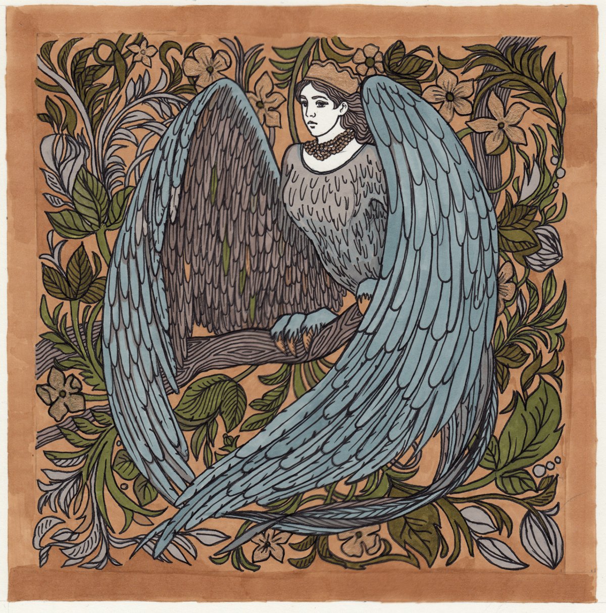 Билибин орнамент