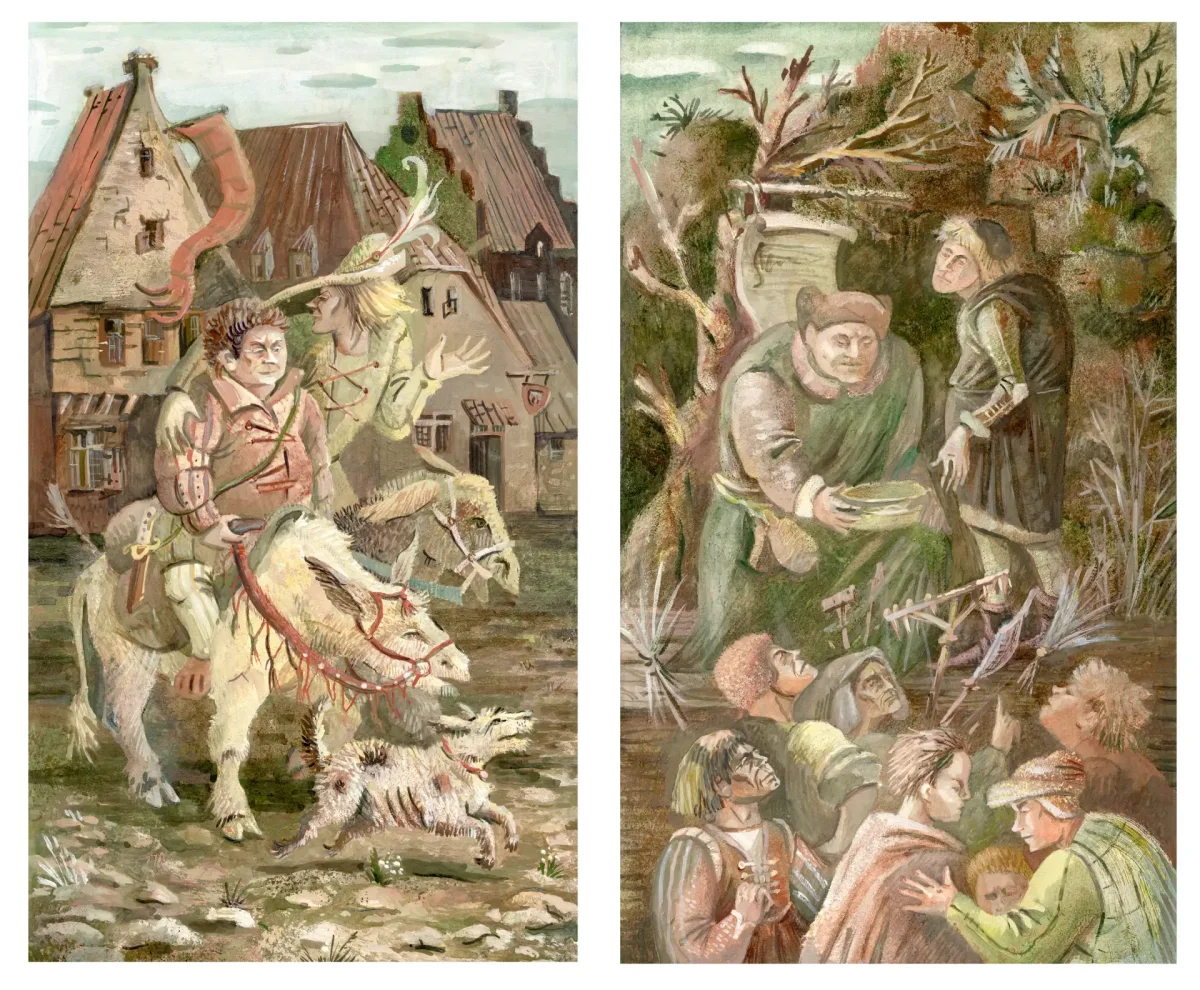 Тиль Уленшпигель Гравюры