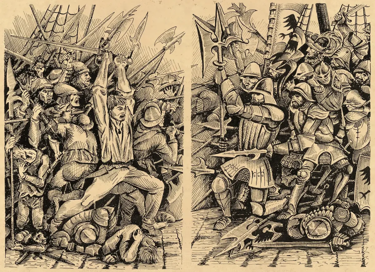 Тиль Уленшпигель иллюстрации