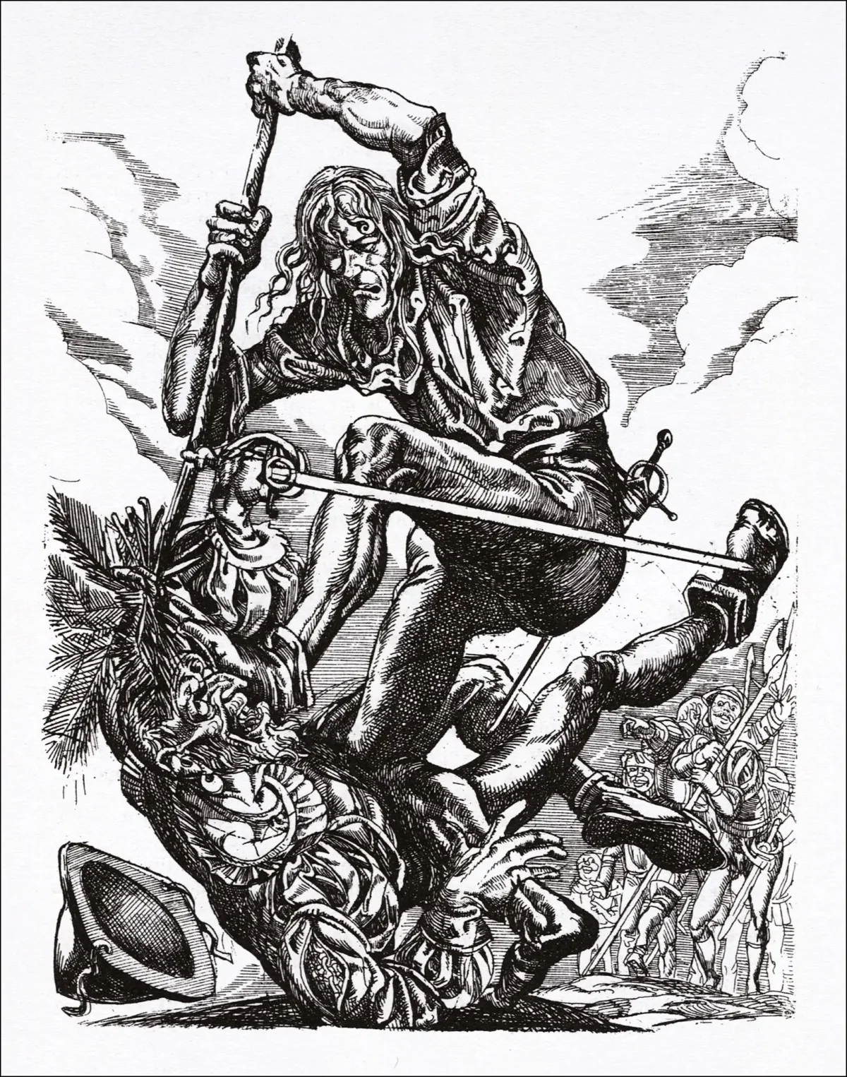 Иллюстрации Кибрика к легенде об Уленшпигеле