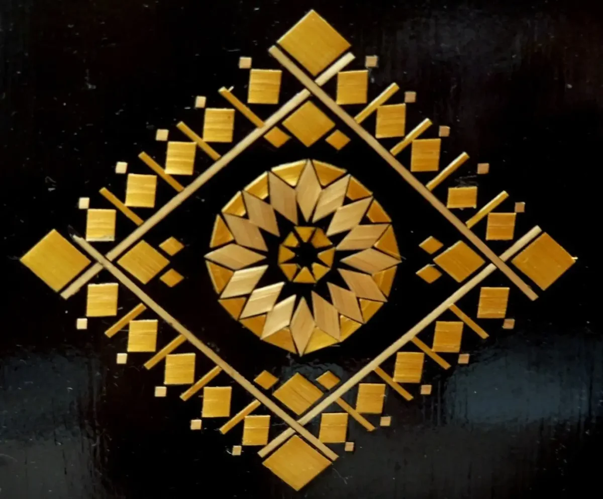 Картины из соломки Валерия Козлова