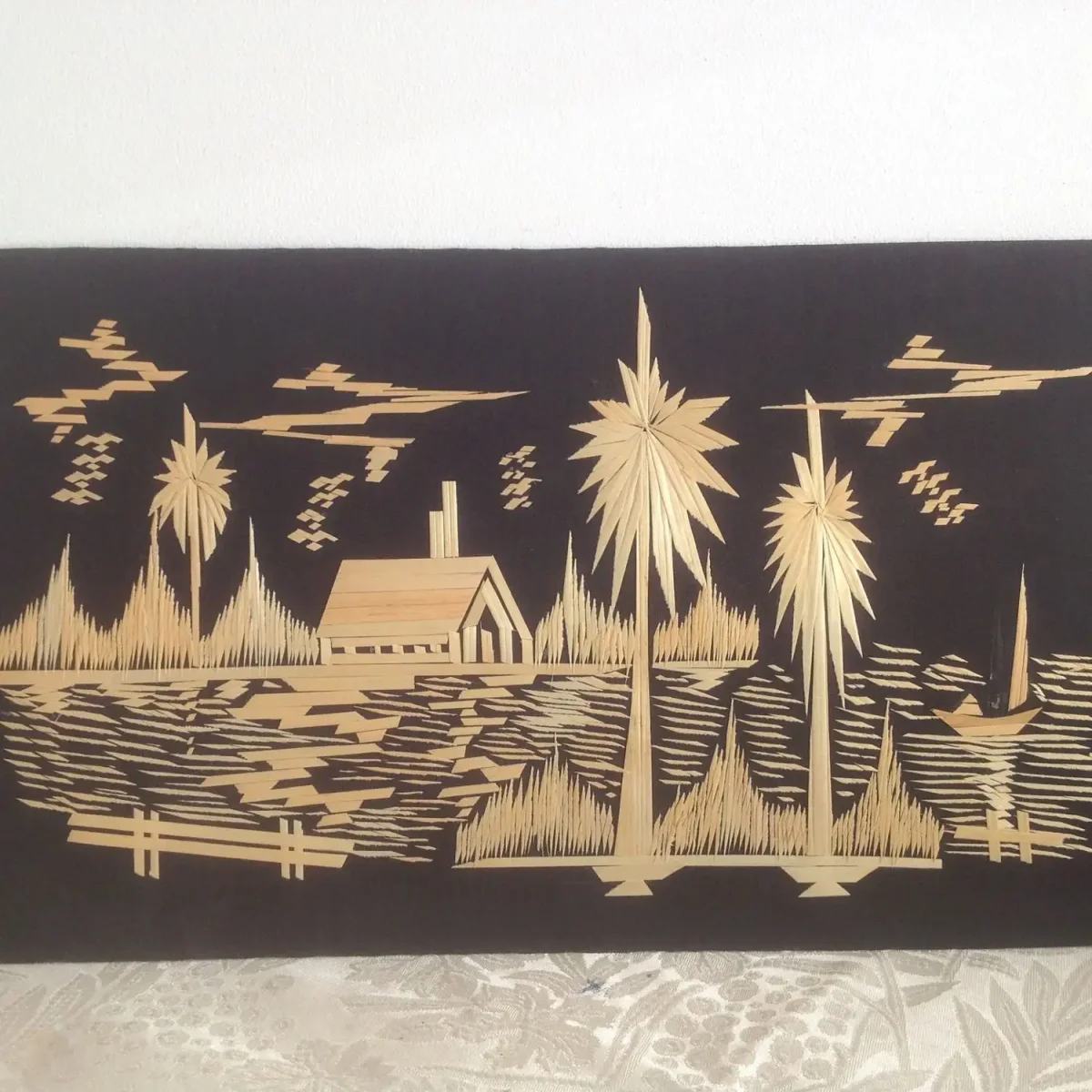 Украшения из соломки