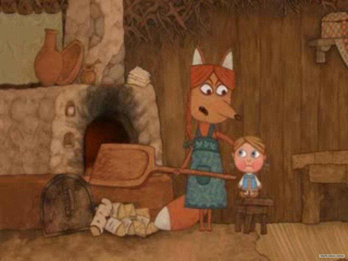 Раскраска русская народная сказка