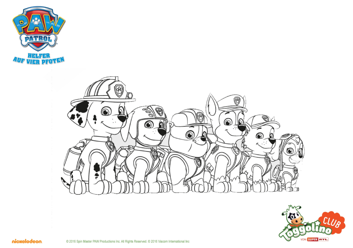 Джейк Щенячий патруль раскраска