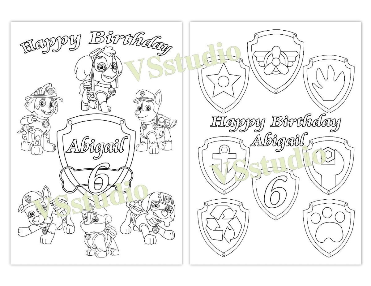 Гонщик Щенячий патруль черно белый