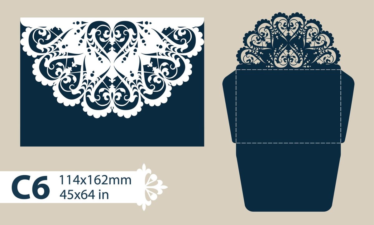 Векторные конверты для плоттерной резки