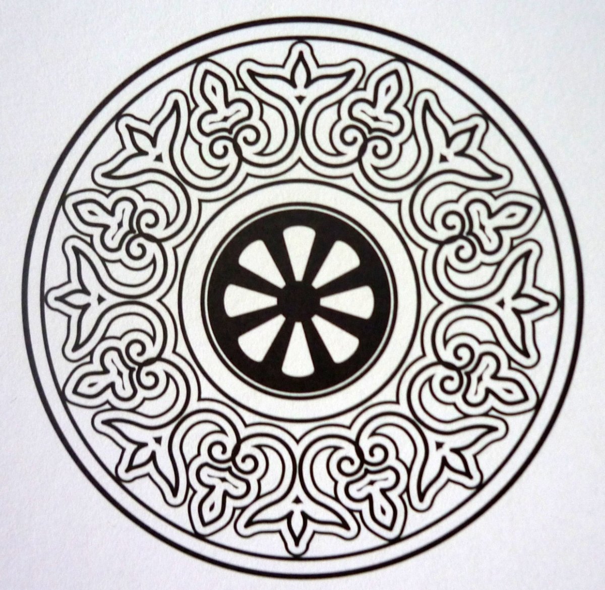 Национальный орнамент Абхазии