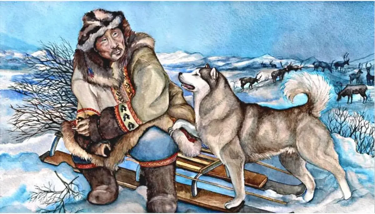 Чукотка Эскимосы живопись