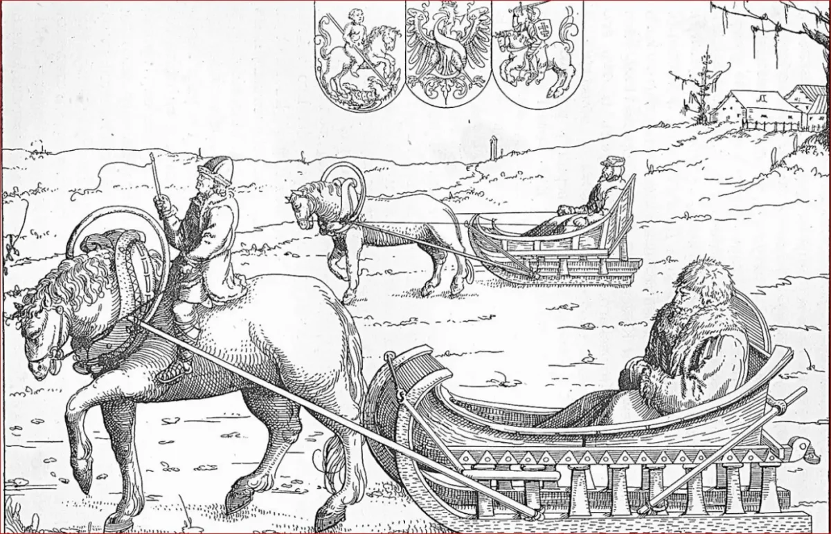 Сигизмунд Герберштейн Московия гравюра