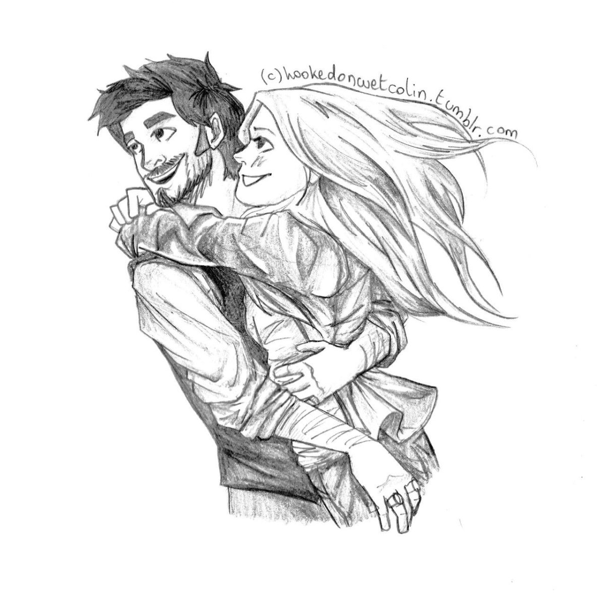 Эмма Свон и Питер Пэн арт