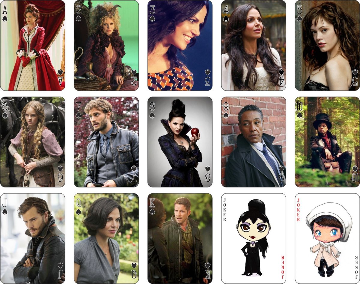 Однажды в сказке карты игральные