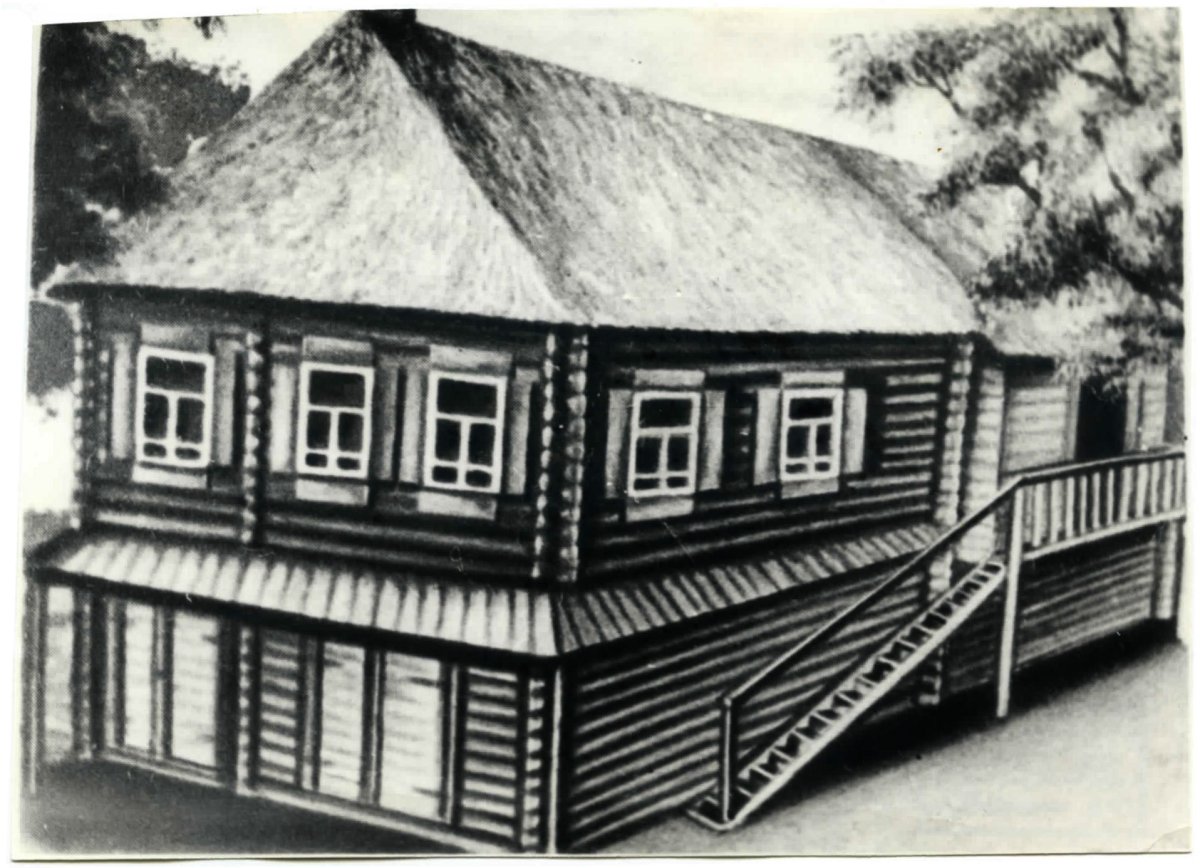 Дом в котором родился Сергей Есенин