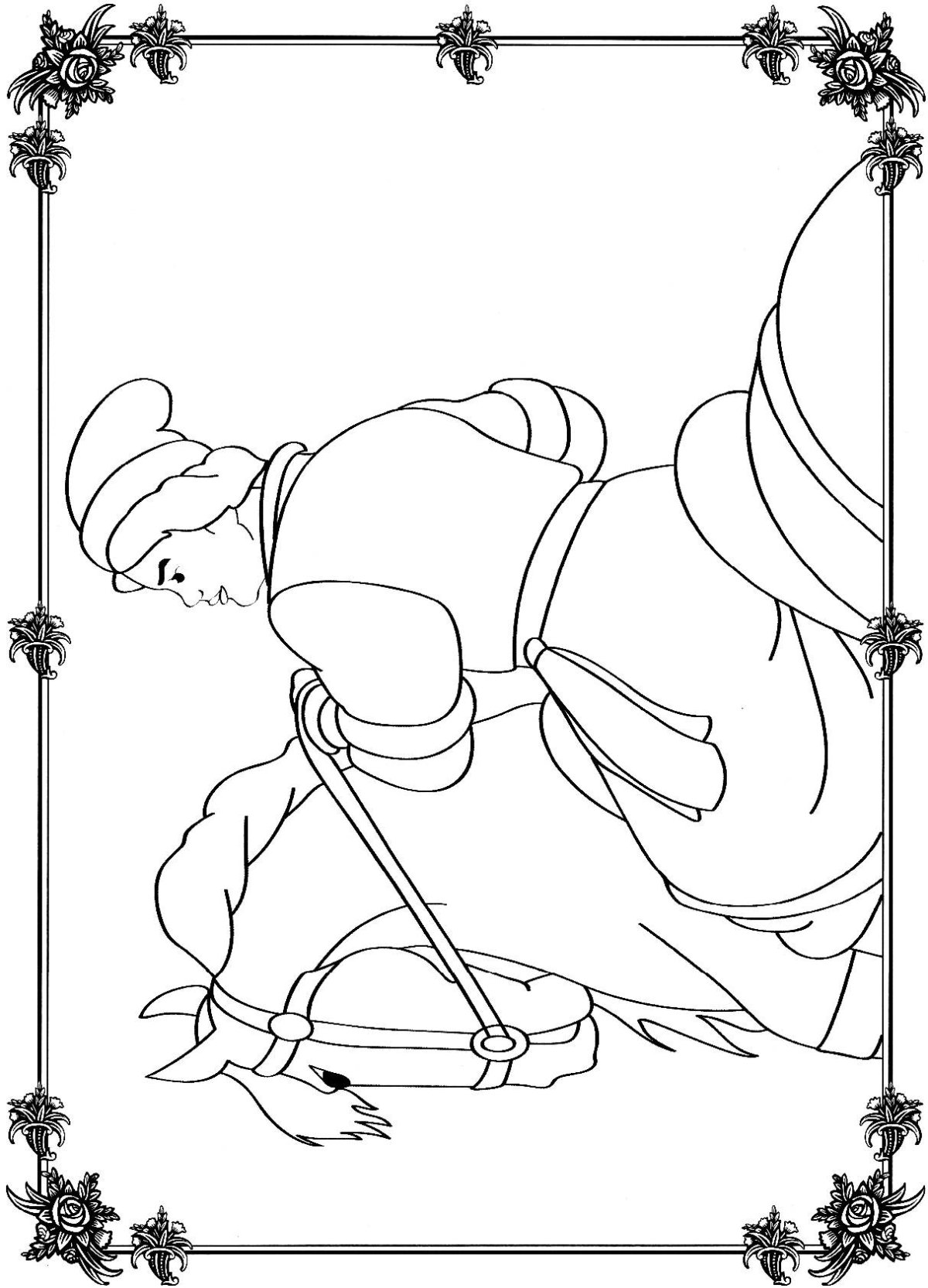 Иллюстрация к сказке Аленушка и братец Иванушка