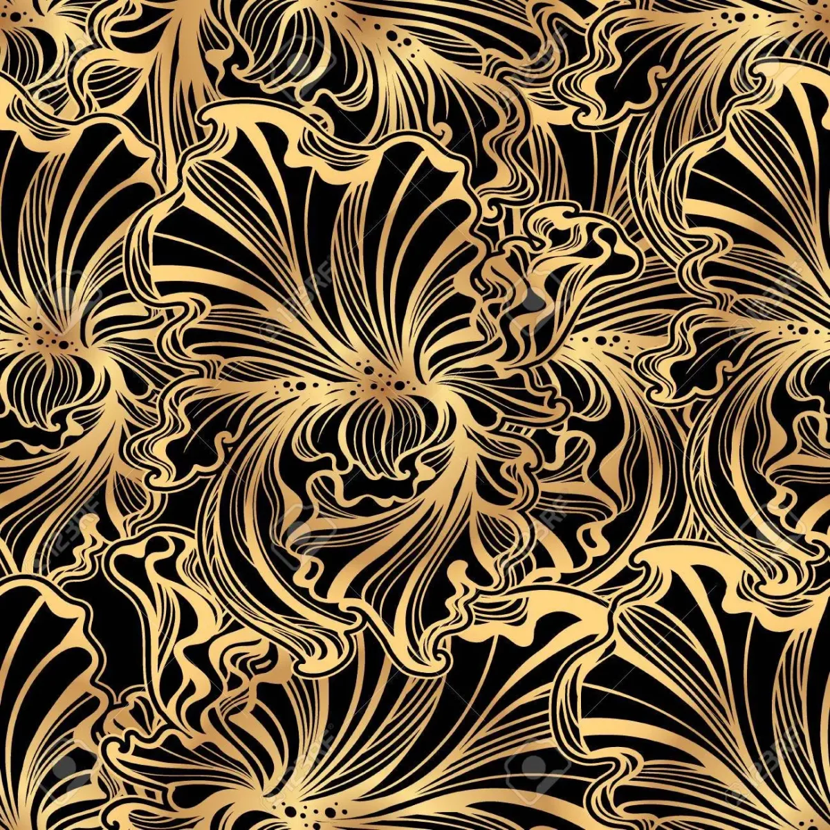 Орнамент в стиле Модерн Графика