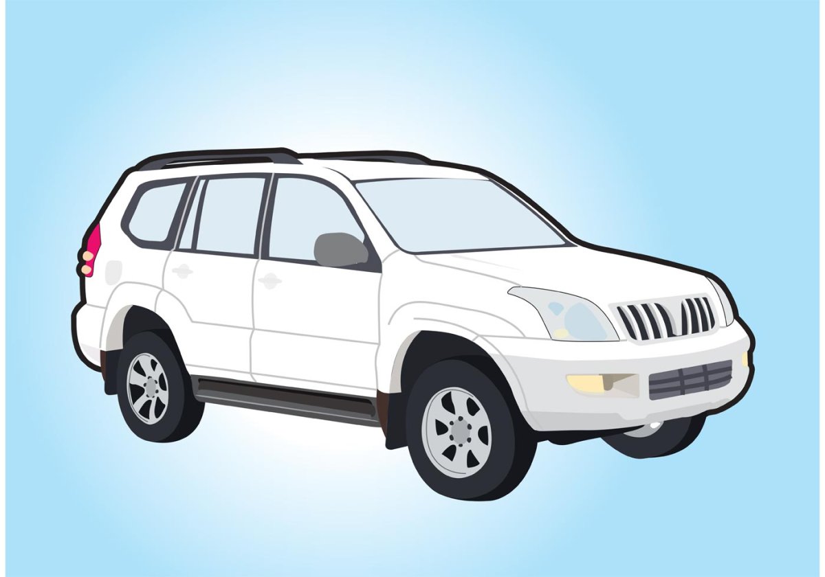 Toyota Land Cruiser vector