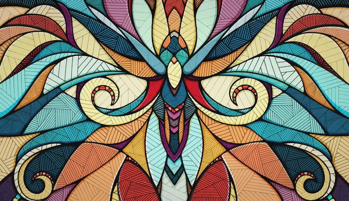 Ар деко орнамент геометрия