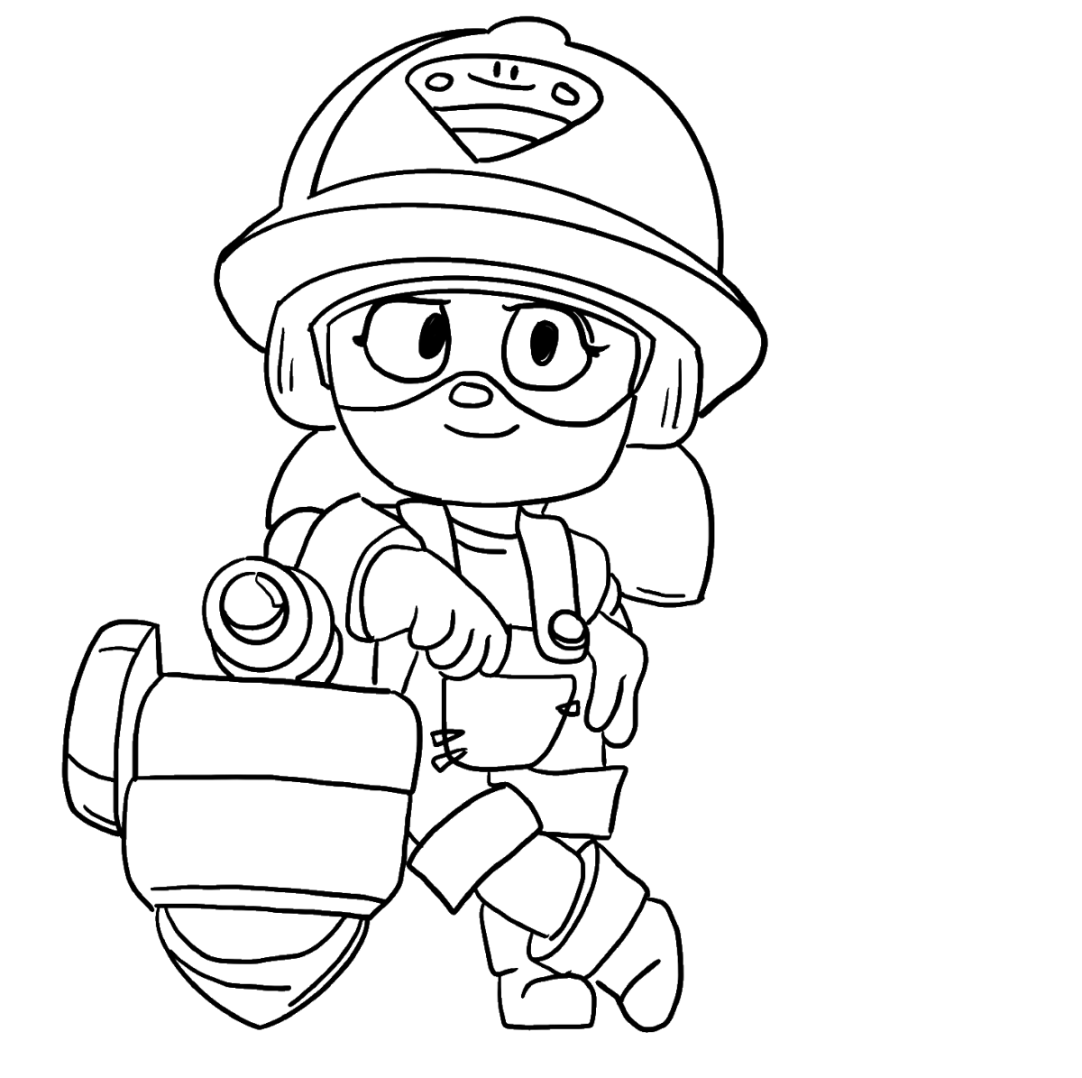 Раскраска каска солдата