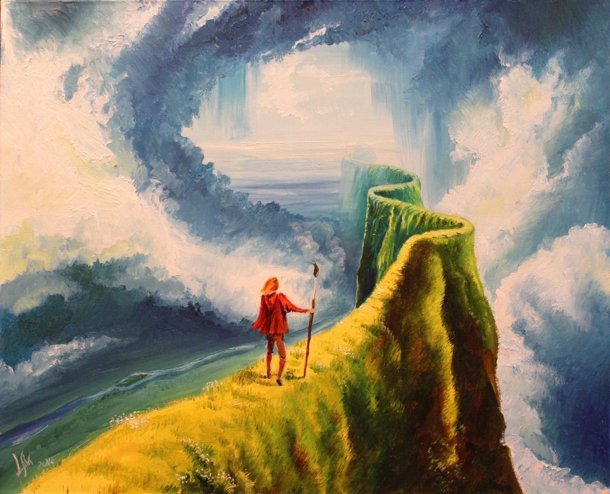 Обрыв гончарова иллюстрации