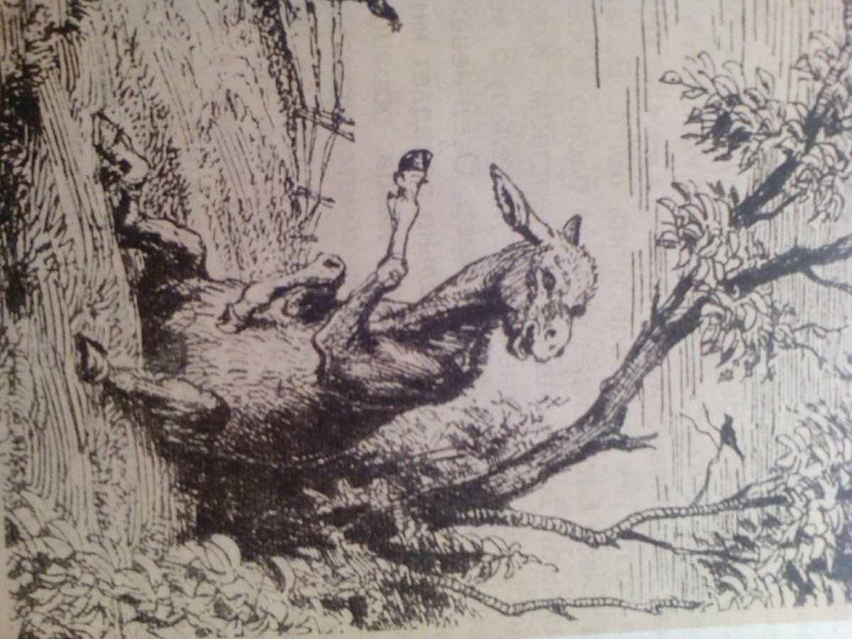 Мультфильм осёл и Соловей