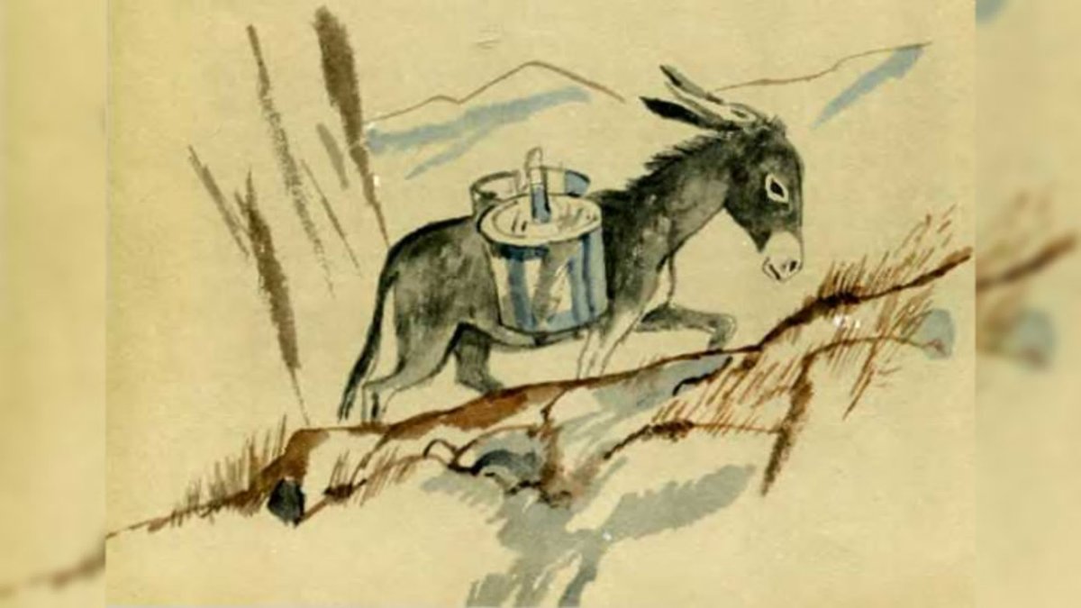 Гравюры к завещанию осла