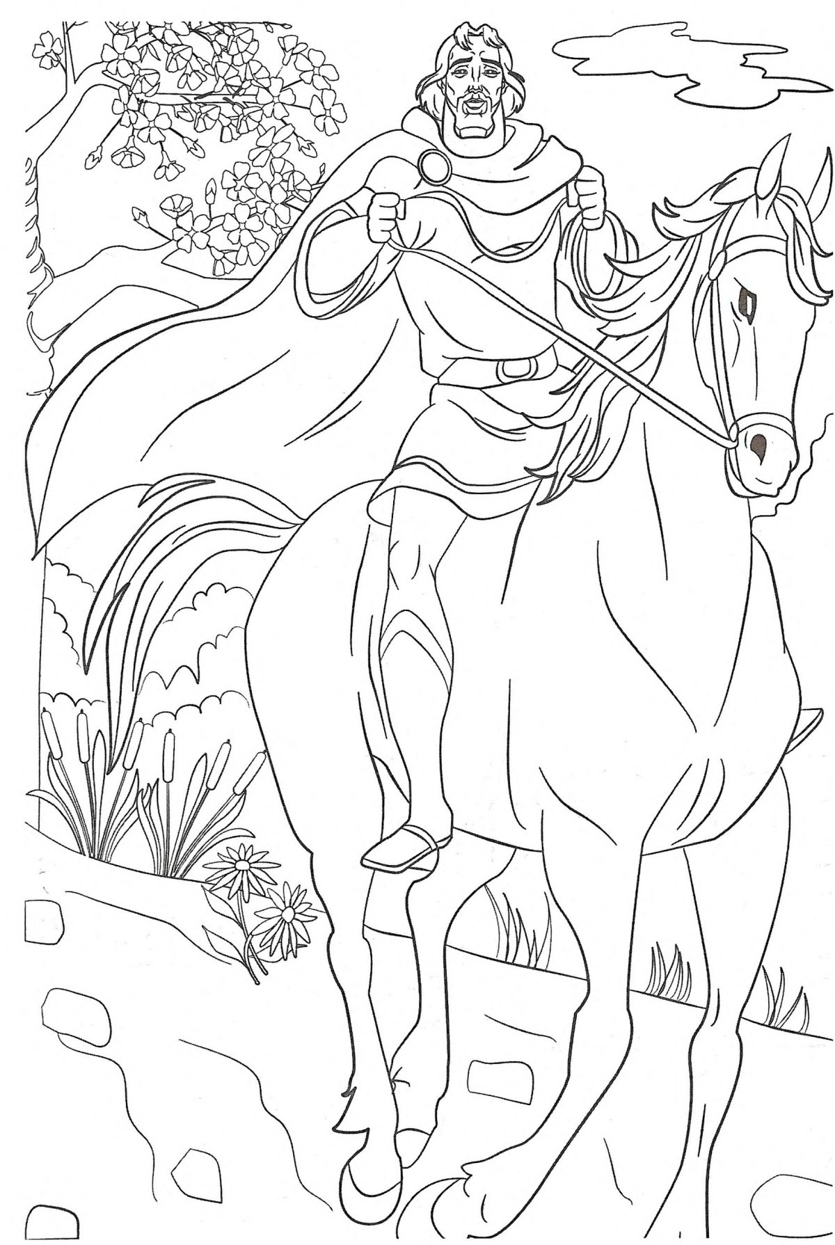 Александр Невский рисунок 3 класс