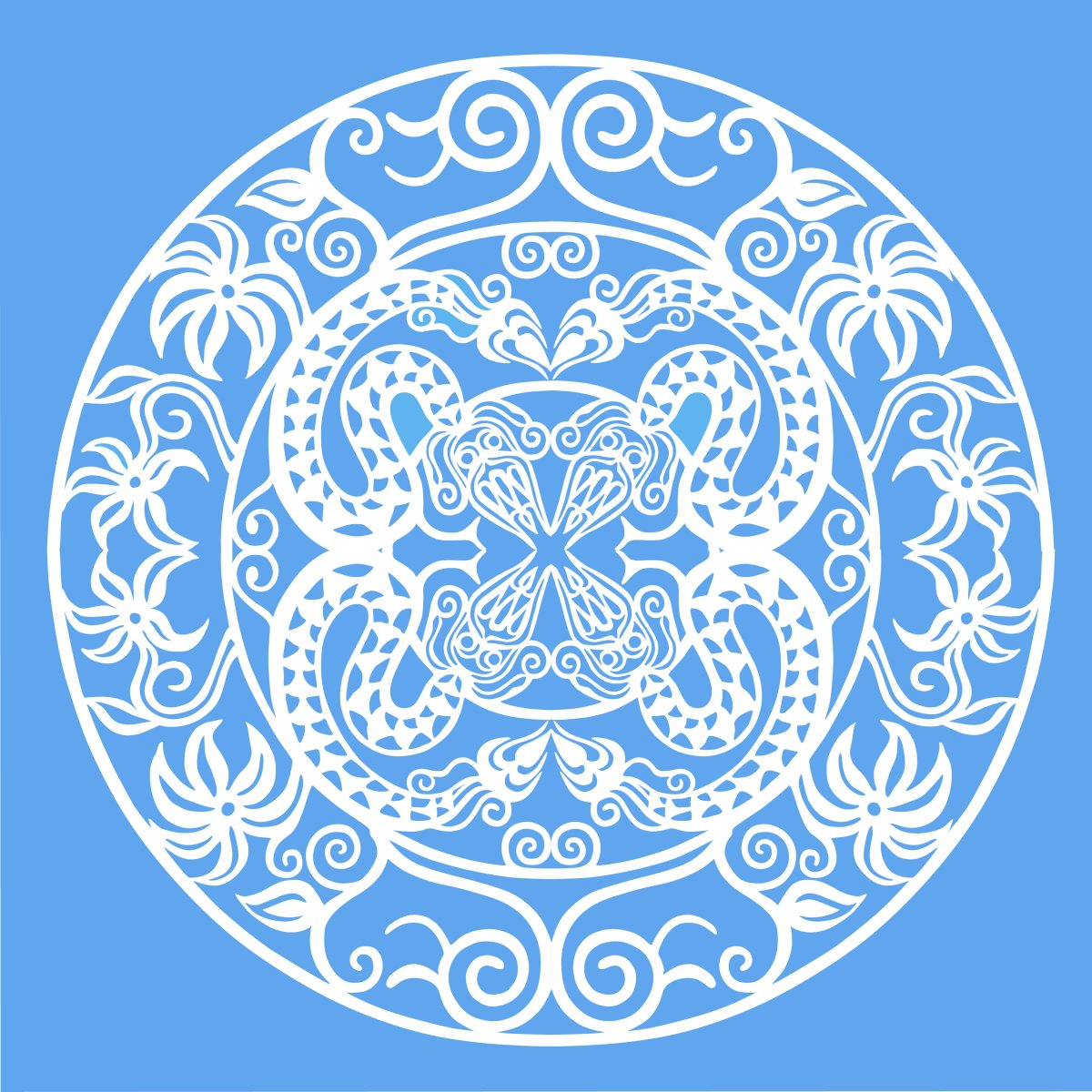 Нанайский орнамент