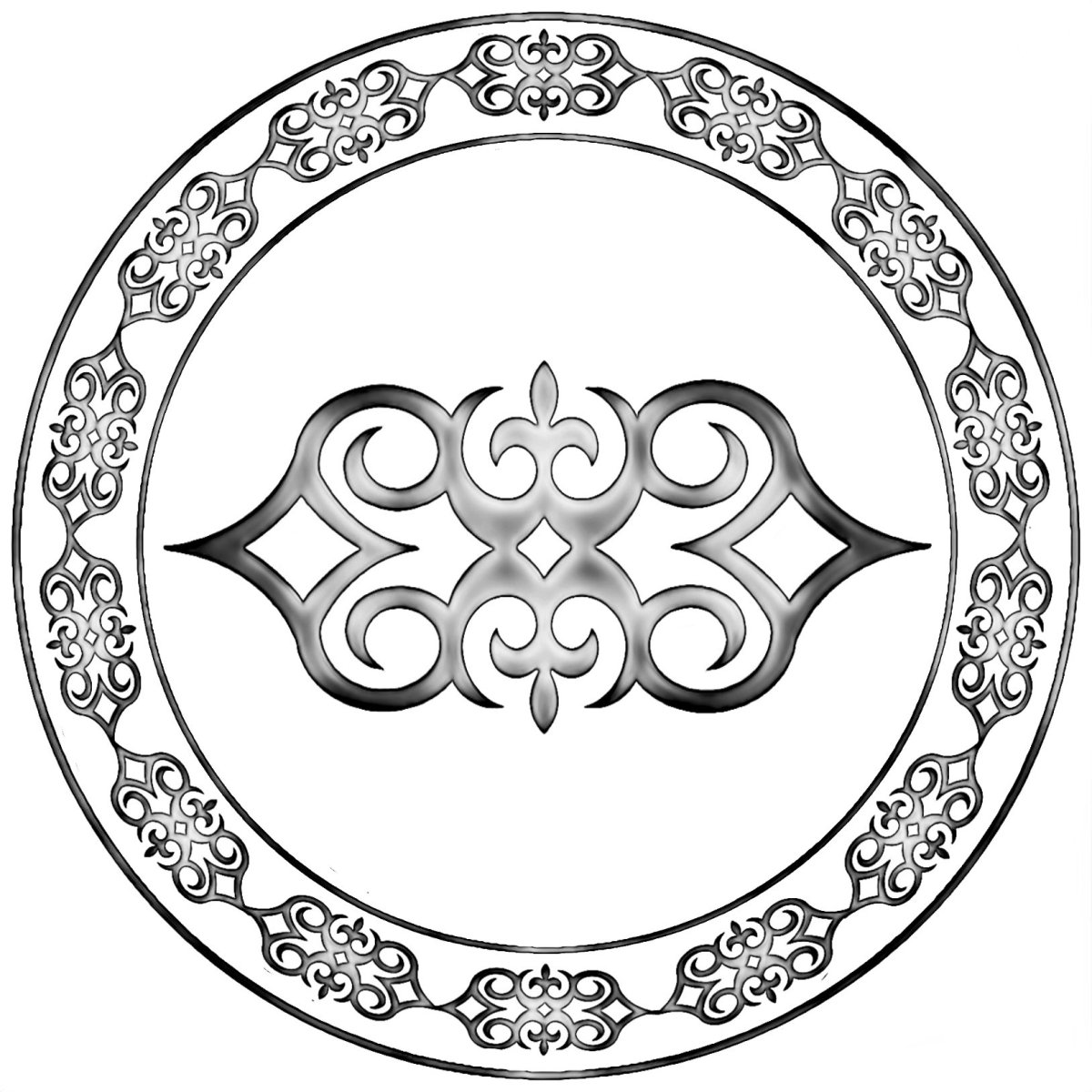 Карачаево Черкесский орнамент