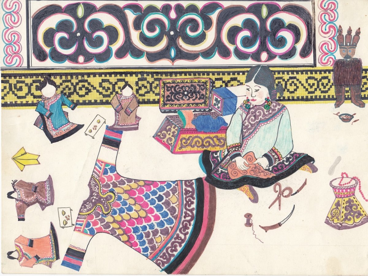 Нанайские узоры