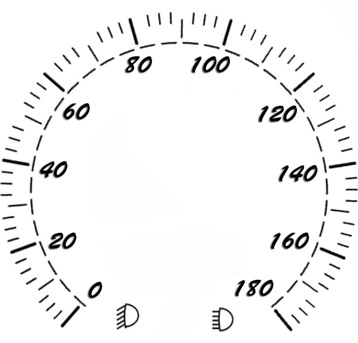 Спидометр без стрелки