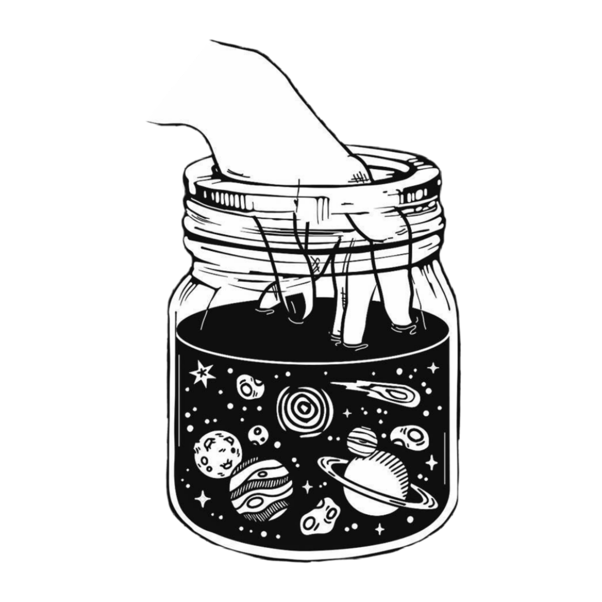 Баночка рисунок