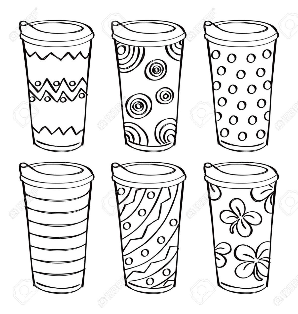 Распечатка стакана