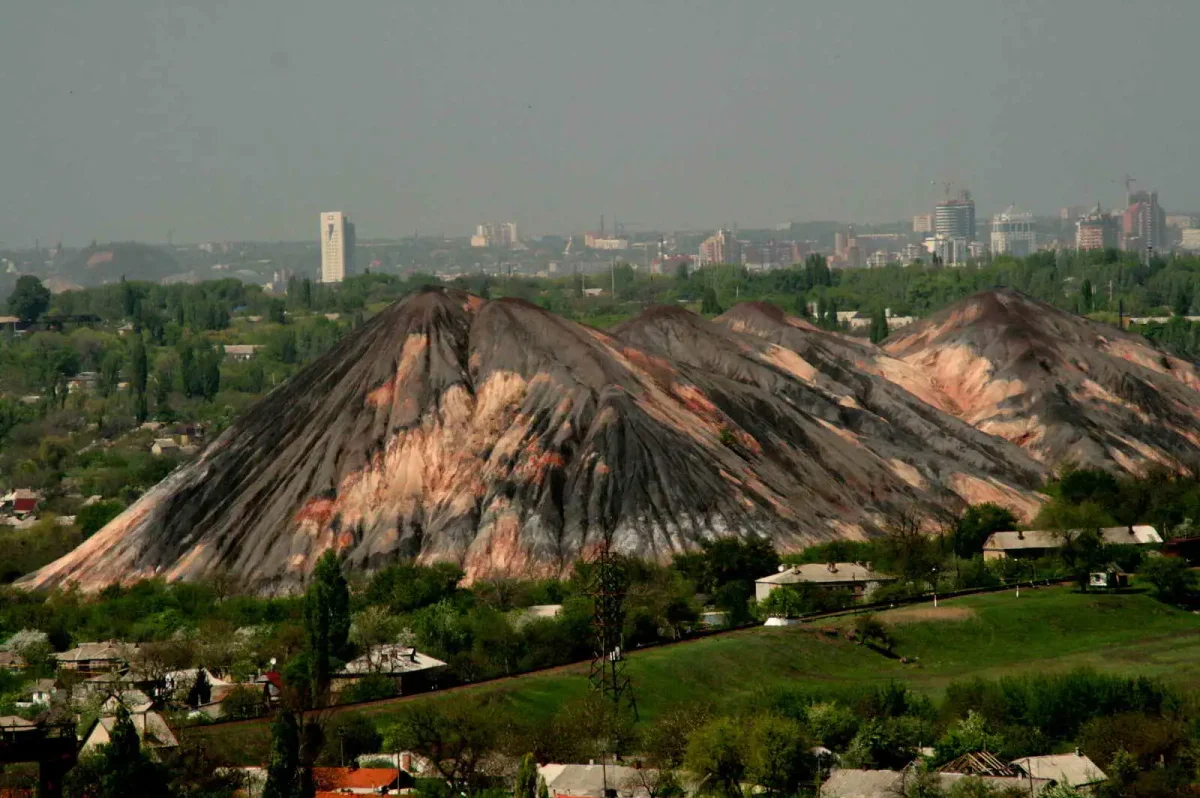 Терриконы Донбасса Донецк