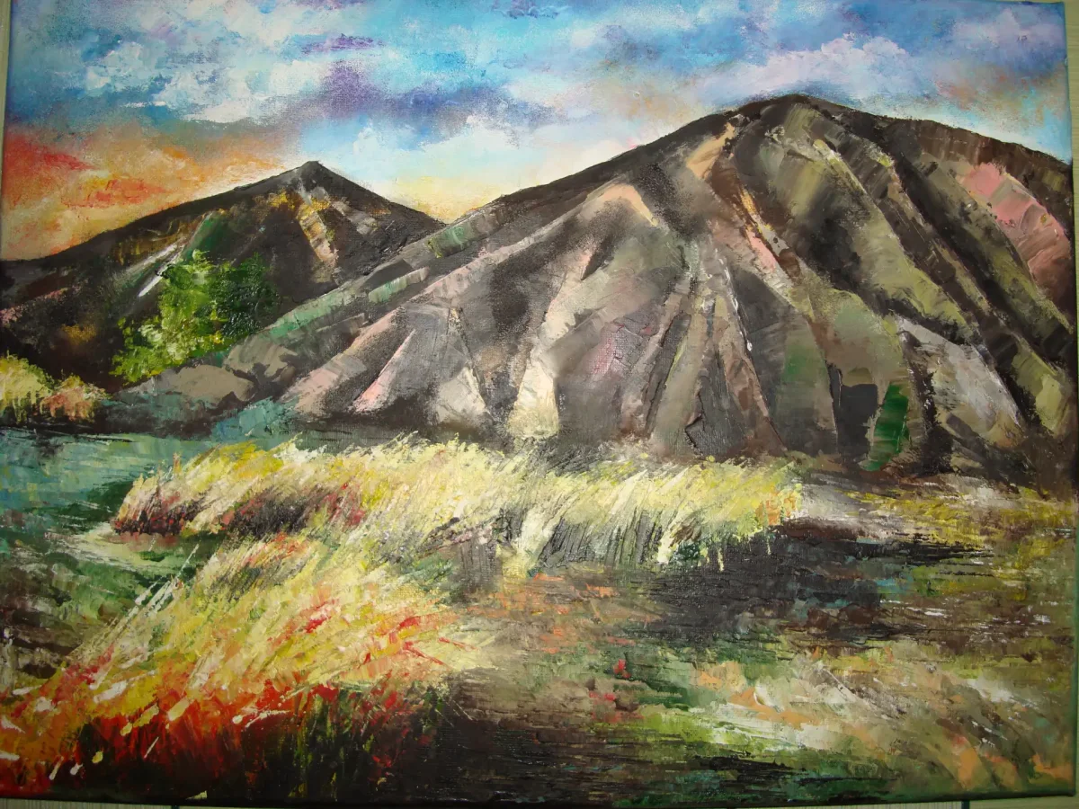 Донецкий пейзаж с терриконами