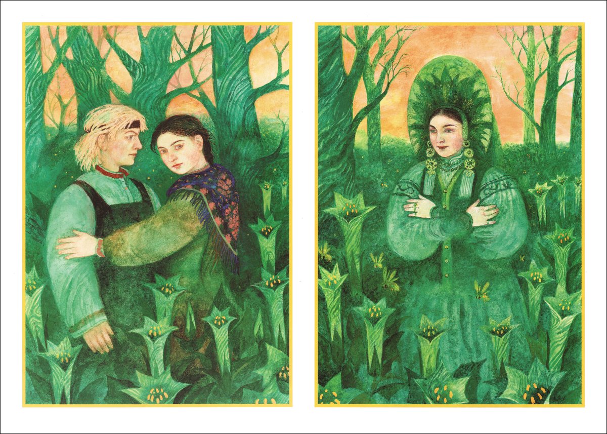 Малахитовая шкатулка. Художник Вячеслав Назарук