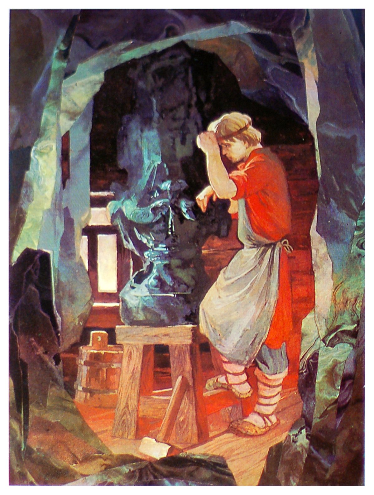 Бег горы хозяйка п Бажов