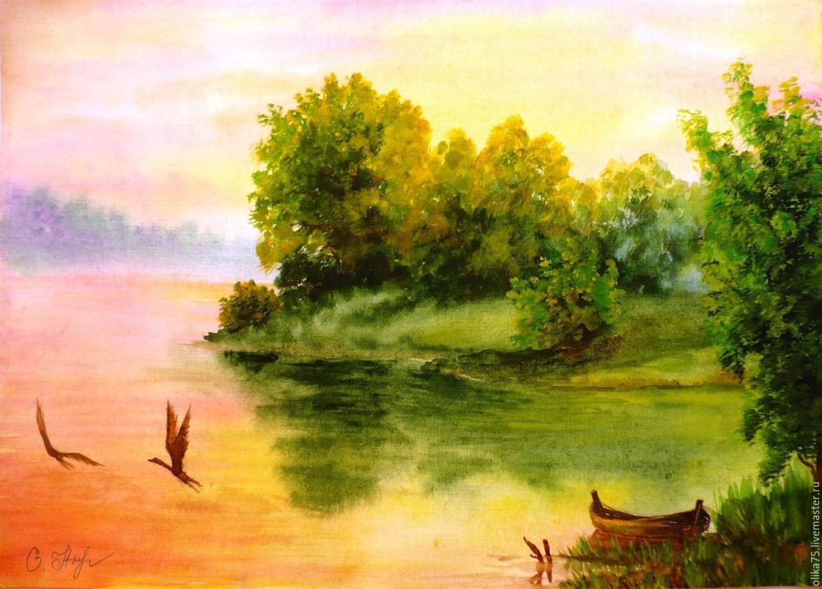 Художник Марк Китли пейзажи