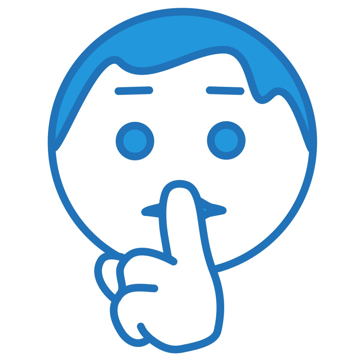 Знак тишина для детей