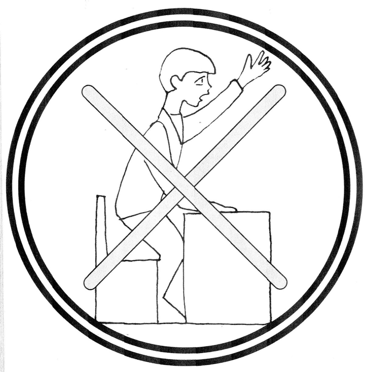 Знаки поведения в школе