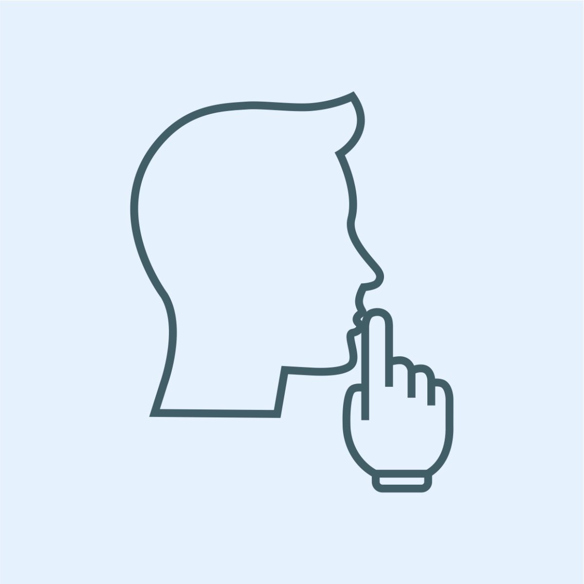 Пиктограмма тихо