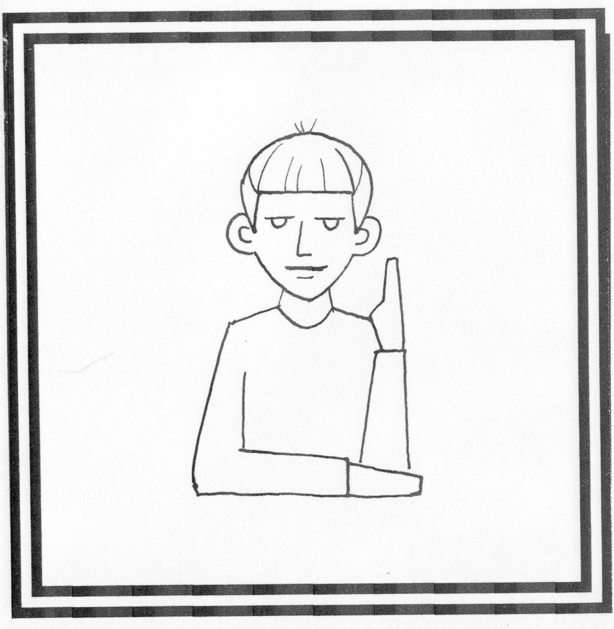 Знак поднятая рука