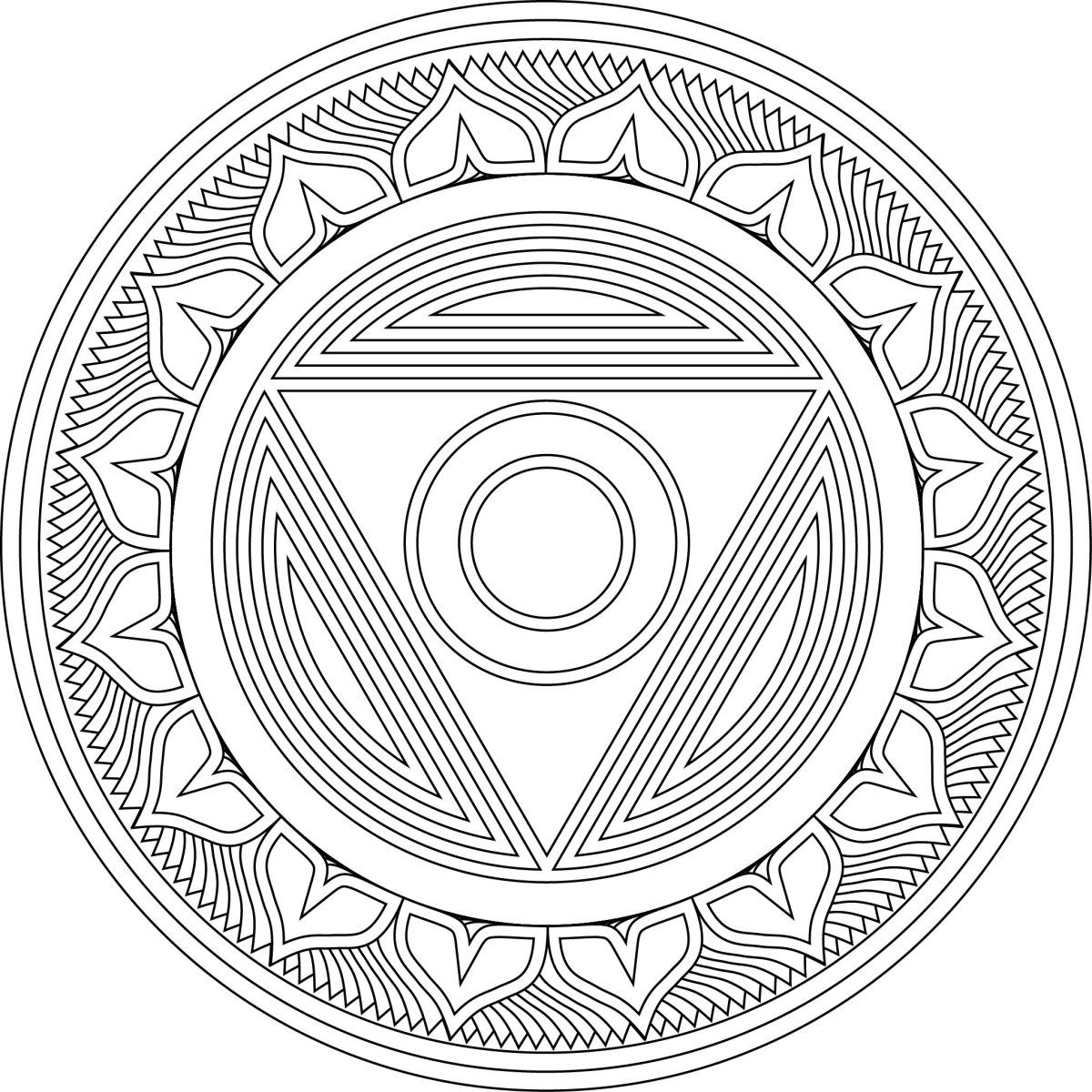 Мандала Сударшана чакра