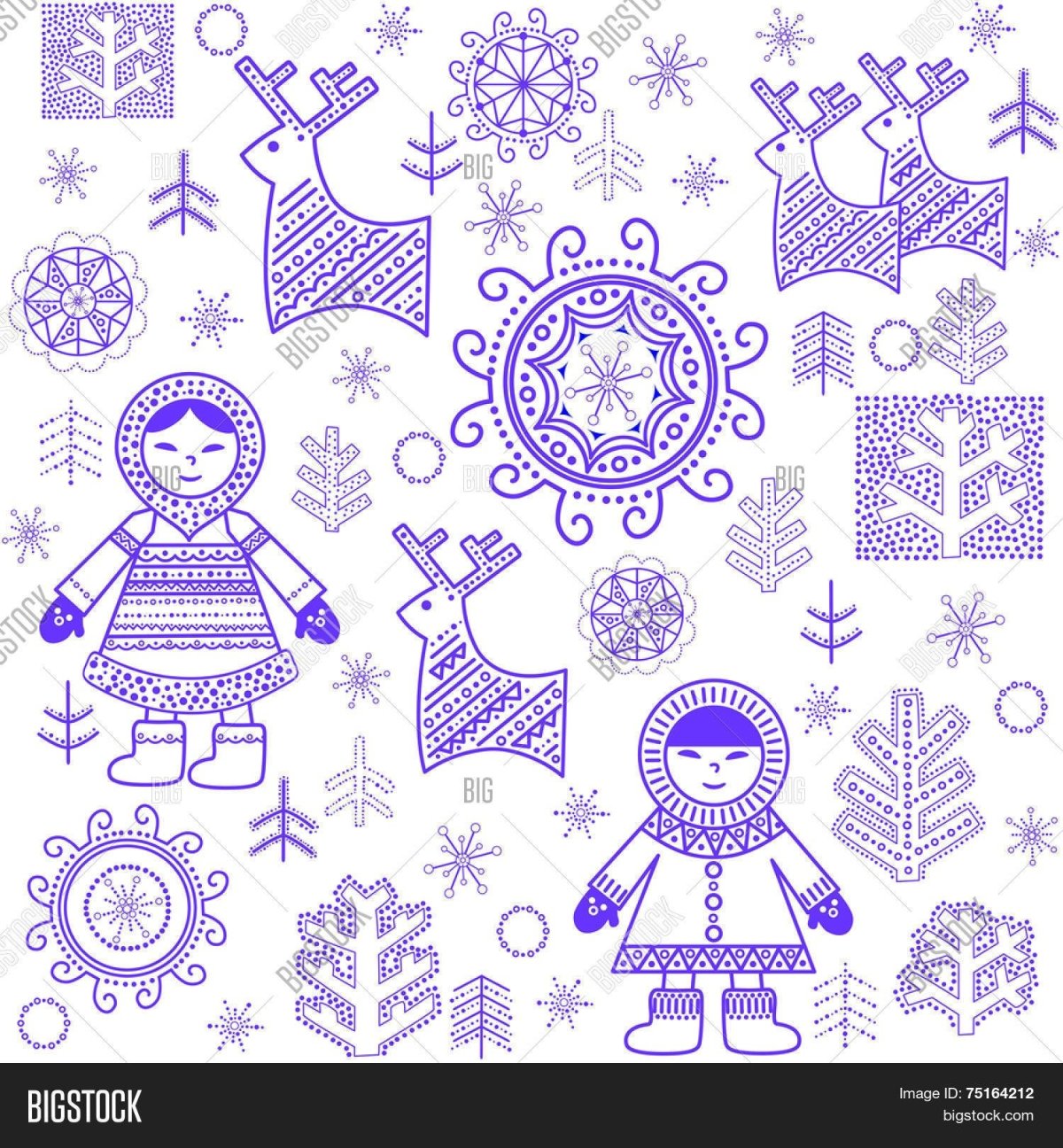 Эскимосы орнамент