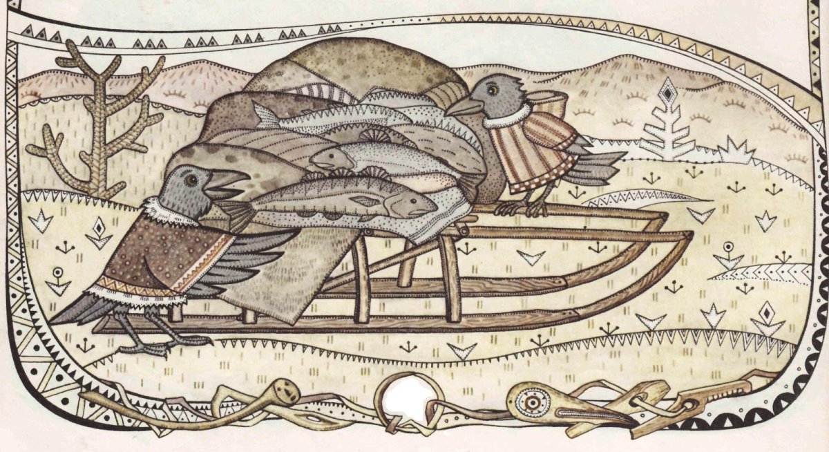 Гравюры северных народов