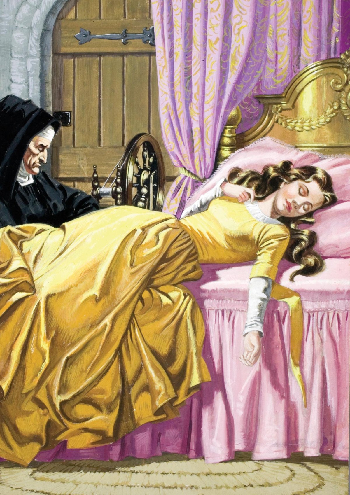 Шарль Перро спящая красавица Веретено