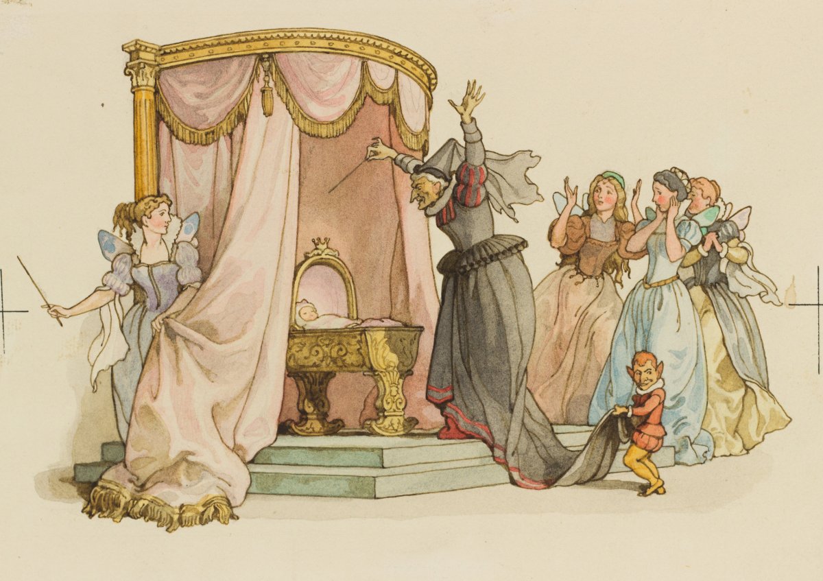 Шарль Перро спящая красавица