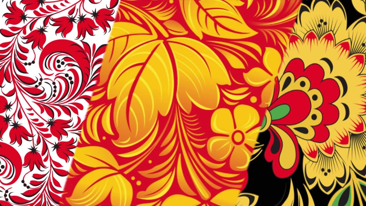 Фон в русско народном стиле