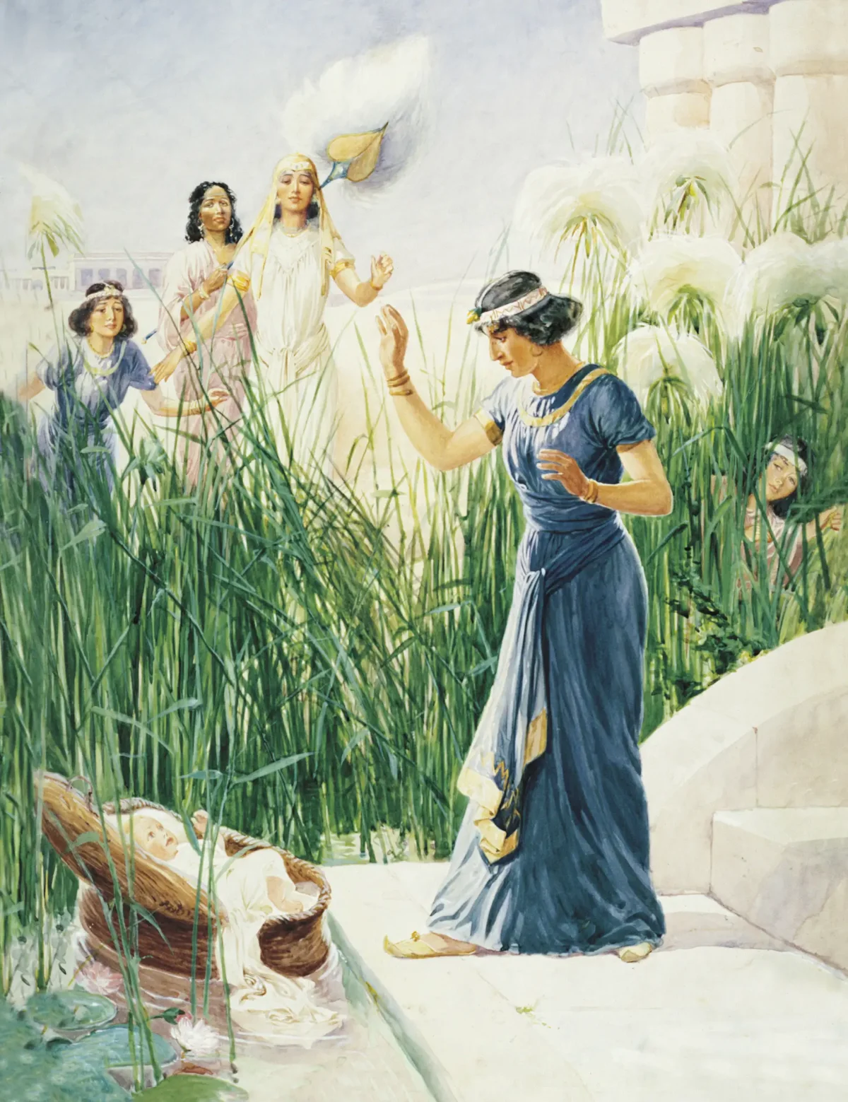 Моисей и дочь фараона