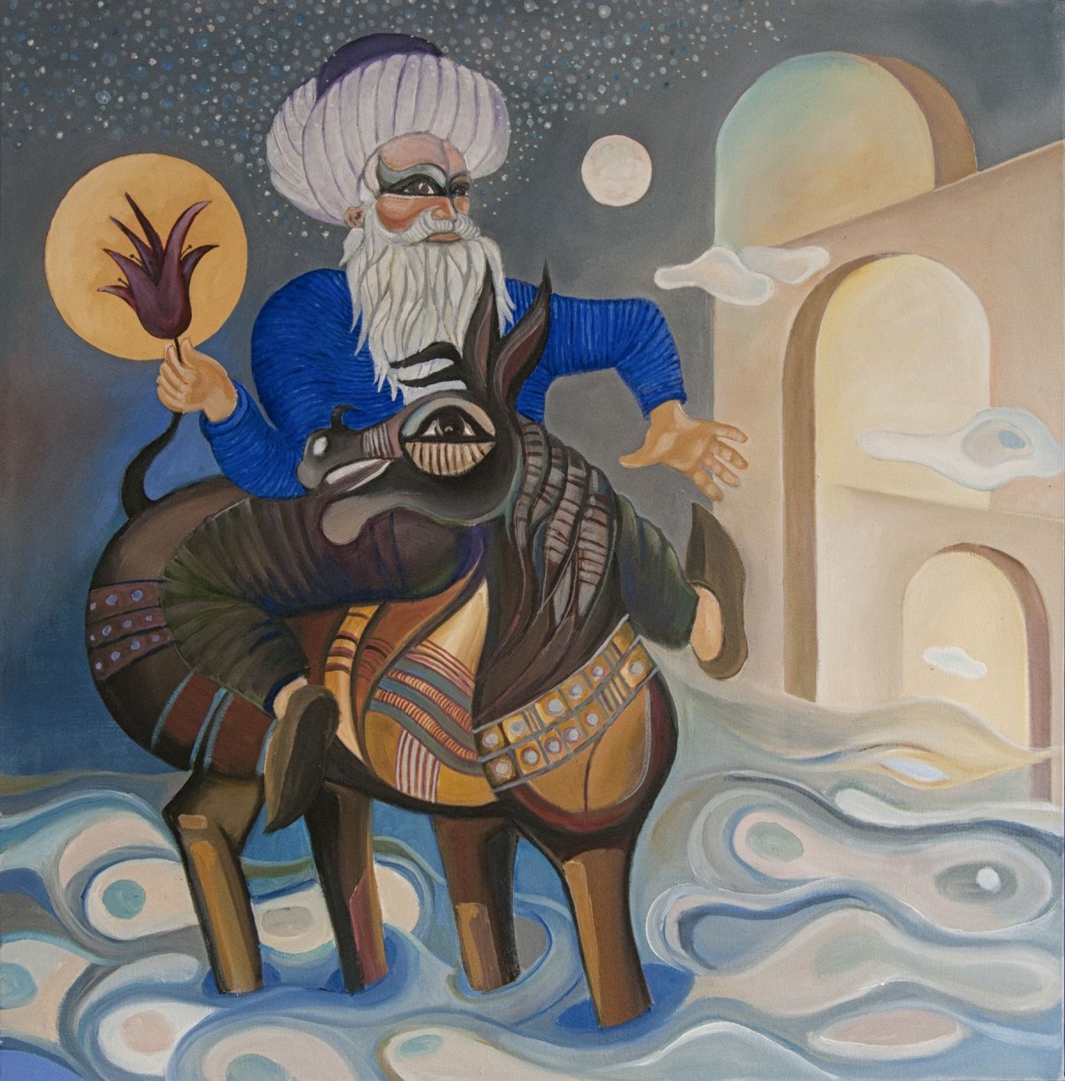 Ходжа Насреддин Афанди вектор