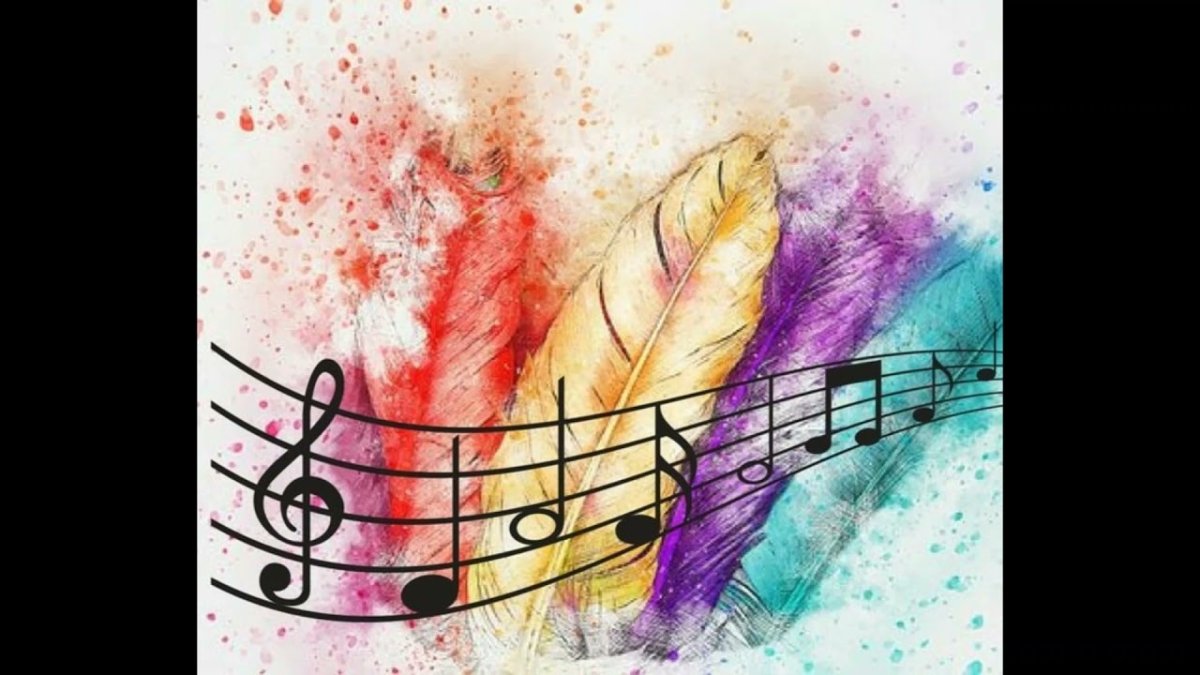 Рисунки на музыкальную тему