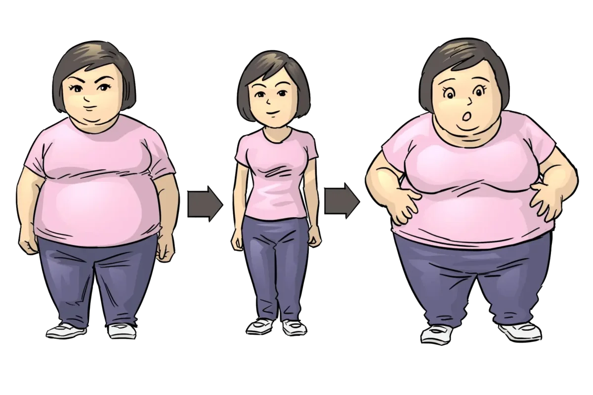 Ожирение иллюстрация